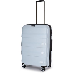 Stratic Reisekoffer  Straw + Trolley 66 cm  erweiterbar  4 Rollen 65 l - Blau