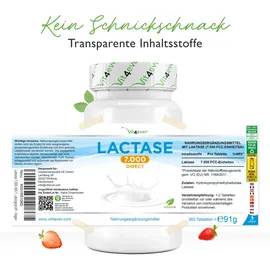 Vit4ever Lactase 7000 Tabletten 180 St.