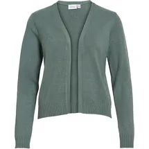 VILA Viril Short L/S Knit Cardigan-Noos Grün M