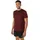 Asics Core SS Top DARK RED planet), XL