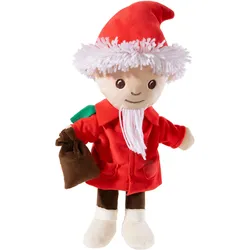 Stoffpuppe HEUNEC "Sandmann, klein", rot, Puppen, Kinder, enthält recyceltes Material