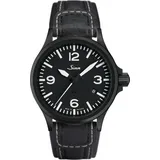 Sinn Instrumentelle Uhren 856 S 856.023 - schwarz,weiße Ziernaht - 40mm