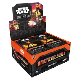 Asmodee Star Wars Unlimited Gesetzlose Zeiten Booster Display (24 Booster Packs)