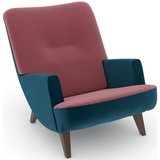 Max Winzer Max Winzer® Loungesessel »build-a-chair Borano«, im Retrolook, zum Selbstgestalten