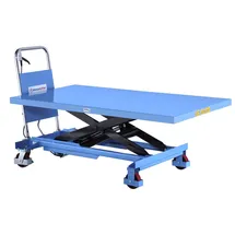 Hanselifter Hubtischwagen mit großer Plattform, Tragf.: 500 kg, Typ: SPB500