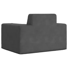vidaXL Kindersofa Anthrazit Weich Plüsch