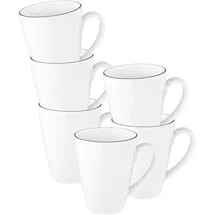 SELTMANN WEIDEN Kaffeetasse 0,35 l Weiß 6 St.