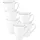SELTMANN WEIDEN Kaffeetasse 0,35 l Weiß 6 St.