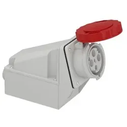 Schneider Electric 81182 Wandsteckdose, 63A, 3p+E, 380-415 V AC, IP67