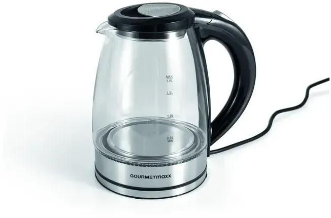 GOURMETmaxx Glas-Wasserkocher 1,8l