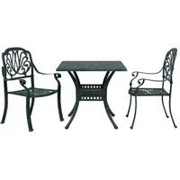 vidaXL Bistro-Set 3-tlg. Grün