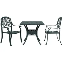 vidaXL Bistro-Set 3-tlg. Grün