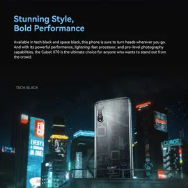 Cubot X70 12 GB RAM 256 GB space black