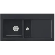 Villeroy & Boch Subway 60 links Ebony + Handbetätigung + Lochbohrungen