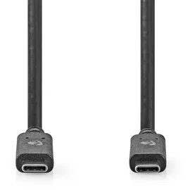 Nedis USB-C 1 m Schwarz