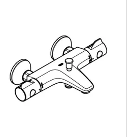 Grohe Grohtherm 800 Thermostat-Wannenbatterie DN 15 (34567000)