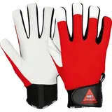 hase Handschuh PowerGrip3 Nappaleder m. Klett,Gr.9