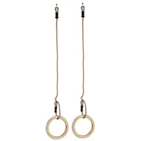 Glööckler Kbt 5413050238104 multiplex-PP Gym Ringe Holz Spielzeug, Bunt