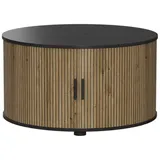 Vicco Selva Schwarz Eiche 80 x 80 x 45 cm