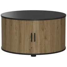 Vicco Selva Schwarz Eiche 80 x 80 x 45 cm