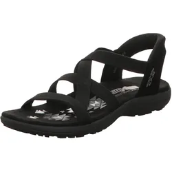 Skechers Damen Sandalette Slip-Ins Reggae Slim in schwarz