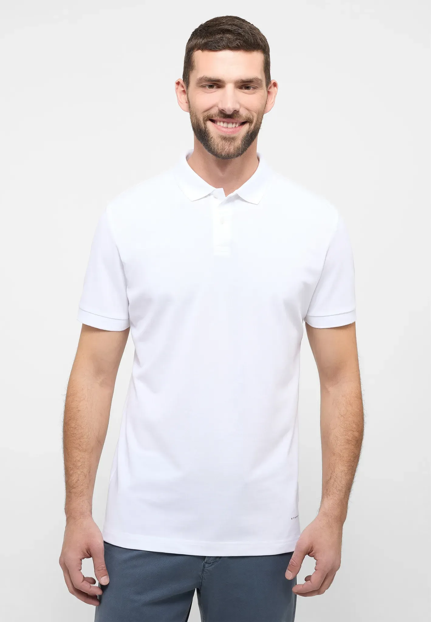 Langarm-Poloshirt ETERNA 