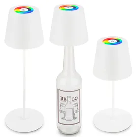 Briloner 3 in 1 RGBW Tischlampe Weiß