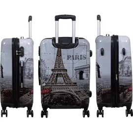 warenhandel könig Paris Koffer-Set 3-tlg. grau