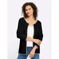 Heine Cardigan schwarz-weiß 42