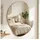 Songmics Wandspiegel 60 x 45 cm Transparent