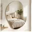 Songmics Wandspiegel 60 x 45 cm Transparent