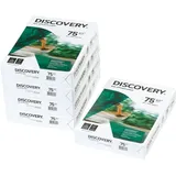 DISCOVERY 2x Navigator, Kopierpapier, Packung mit 5 Rollen Discovery-Papier (75 g/m2, 2500 x, A4,
