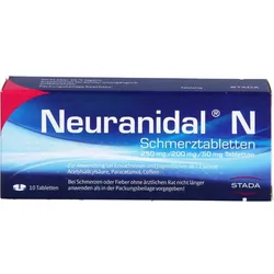 NEURANIDAL N Tabletten 10 St.