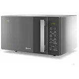 Bauknecht MW 254 SM Mikrowelle mit Grill und Dampffunktion, Schwarz / Silber