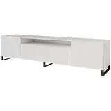 altdecor ELIO Lowboard 200 cm Weiß Holz
