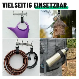 greate 12er Pack Verlängerungskabel Organizer & Aufhänger bis 22kg