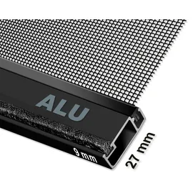 Schellenberg Insektenschutz-Fenster Plus 100 x 120 cm Anthrazit