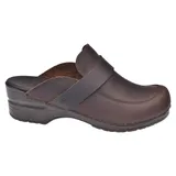 Sanita Original-Knaus Open Clog Braun 36