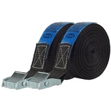 Trutzholm 2x Profi Spanngurt Gurt Zurrgurt Klemmschloss Auto 1-tlg 6m 250 kg schwarz