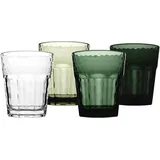Bo-Camp Mix&Match Campinggläser, Reisebecher, Wassergläser, Weingläser, 200 ml, grün