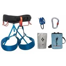 Black Diamond Momentum Package Kletterset (Größe 76-84CM, blau)