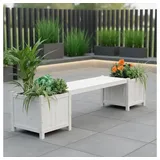 MuCoLa 180 x 40 x 40 cm Weiß