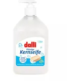 Dalli Kernseife flüssig 500ml | Allergiker Pflege-Kernseife | Für sensible Haut | Vegan, dermatologisch getestet