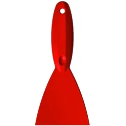 Haug Spachtel, aus Polypropylen, Farbe: rot