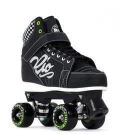 Rio Roller Mayhem II Rollschuhe, Unisex, Schwarz, Größe 47