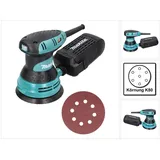 Makita BO 5031 Exzenterschleifer 300 Watt 125 mm + 50x Schleifpapier K80