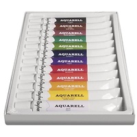 Rayher Künstler-Set Aquarellfarben farbsortiert 12 x 12,0 ml