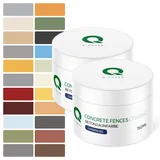 Betonfarbe Betonzaunfarbe Außen Farbe für Betonzäune Hydrophobe Muster 150ml