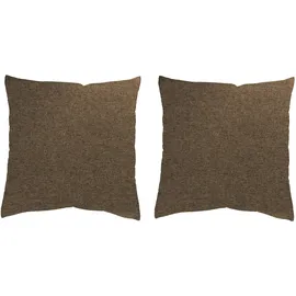 HOME WOHNIDEEN LUCIO 40 x 40 cm Braun