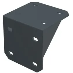 Home Deluxe GmbH HOME DELUXE - Deckenhalterung ERA für Markisen - 2 Stück, Farbe: Anthrazit, inkl. Dübel I Terrassenüberdachung Sonnenschutz Windschutz